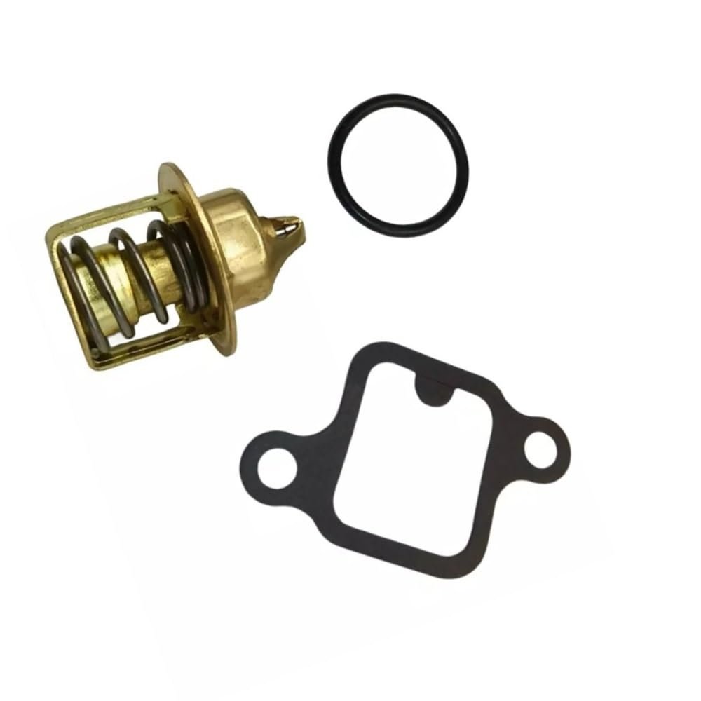ResGcx Thermostat Kit with Gasket and O-Ring, Fits 3.0 L Outboard Motors from 1996, Part Numbers: 3853799/982554/3852096/18-3621