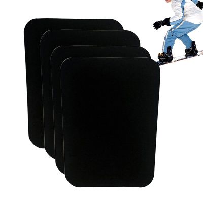 Ahuuen Ski Shin Guards, 4-Piece Cut-to-Fit Shin Protection Pads