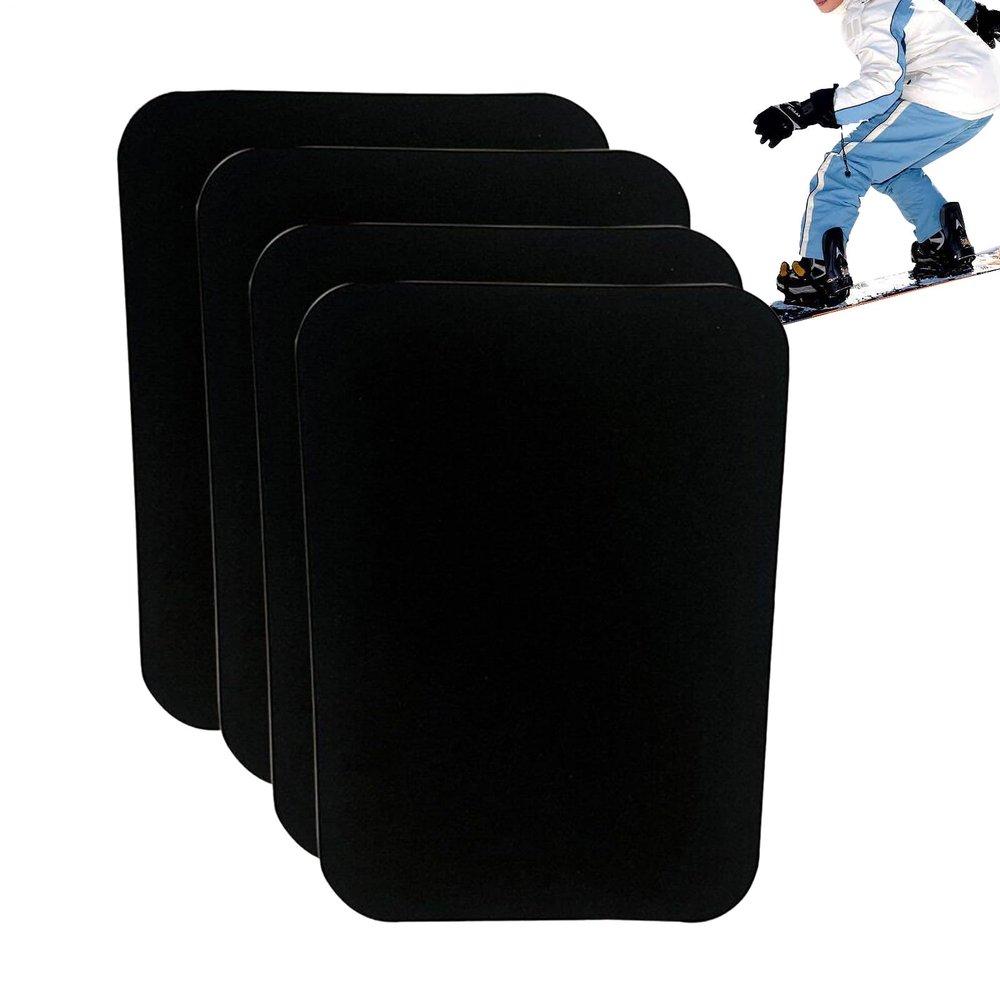 Ahuuen Ski Shin Guards, 4-Piece Cut-to-Fit Shin Protection Pads