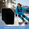 Ahuuen Ski Shin Guards, 4-Piece Cut-to-Fit Shin Protection Pads view 3