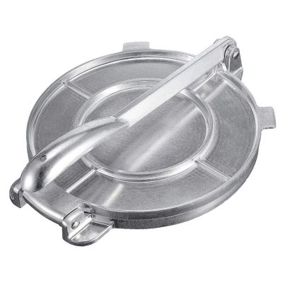 Aluminum Alloy Tortilla Press with Foldable Handle, Flour Tool for Making Corn Tortillas, DIY Baking Accessory