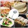 Aluminum Alloy Tortilla Press with Foldable Handle, Flour Tool for Making Corn Tortillas, DIY Baking Accessory view 3