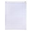 tow000ack White Aluminum Venetian Blinds, 25 mm Slats, Custom Size view 1
