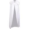 HiyyFloy Feather-Collar Cape, Solid Color, Long Feather Cape for Halloween and Cosplay view 1