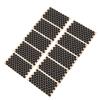 Hexagonal Grip Stickers, Textured, Ultra-Thin, Sweat-Absorbing, Non-Slip, Black, 10-Pack view 4