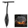 Qcwwy Dutch Oven Lid Lifter, Cast Iron, Spiral Handle, 19.5 cm view 3