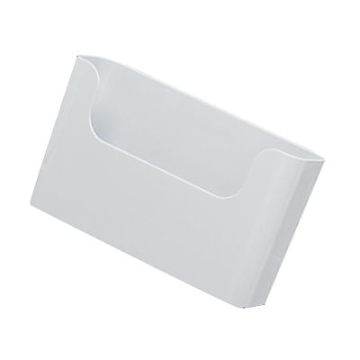 Qcwwy Wall-Mounted Storage Box, Self-Adhesive Wall Caddy and Plastic Organizer