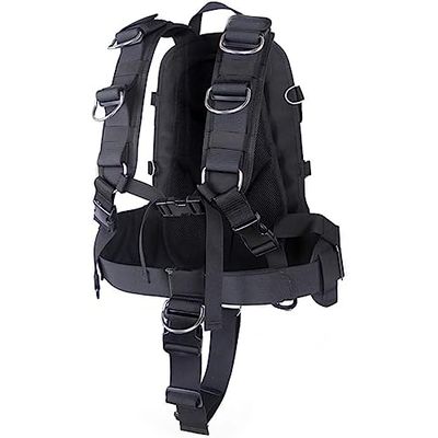 Diving Jacket Harness with Adjustable Tank Strap, Lightweight Soft Design
