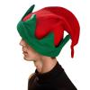 Adult Green Christmas Elf Hat view 1
