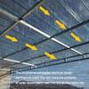 Plastic Roofing Sheets, Roof Cladding, Heat-Insulating Roof Covering for Courtyards and Greenhouses (1.2 x 12 m / 3.94 x 39.37 ft) view 3