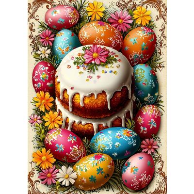 DOMROM Easter Diamond Painting Kit