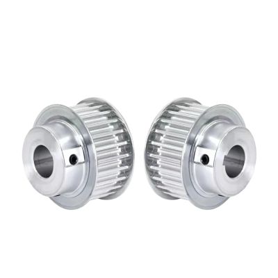 HTD 8M Timing Pulley, 18 Teeth, 8–20 mm Bore, 8 mm Tooth Pitch, 25/30 mm Width, 1 Piece (18 mm Bore, 32 mm for 30 mm Belt)