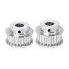 HTD 8M Timing Pulley, 18 Teeth, 8–20 mm Bore, 8 mm Tooth Pitch, 25/30 mm Width, 1 Piece (18 mm Bore, 32 mm for 30 mm Belt) view 2