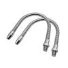 EYRMQWJPC Water-Oil Cooling Tube, Flexible Metal Coolant Hose, 1/2 in External Thread, 600 mm view 3