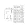 SS304 Tri-Clamp Ferrule Weld Reducer for Pipe Fittings, 38 mm to 102 mm view 2