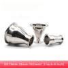 SS304 Tri-Clamp Ferrule Weld Reducer for Pipe Fittings, 38 mm to 102 mm view 4