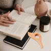 Bird-Shaped Wooden Thumb Book Holder view 3