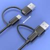 Yanmis External Stereo Sound Card, USB to 3.5 mm Audio Adapter with Volume Control and Voice Changer, for PC, Laptop, Desktop view 4