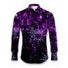 Men's 80s Carnival Button-Down Shirt view 1