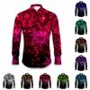 Men's 80s Carnival Button-Down Shirt view 2