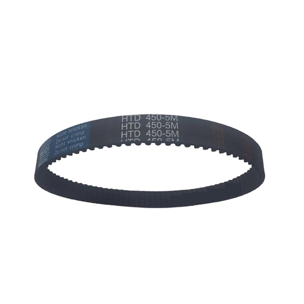 1-Piece HTD5M Synchronous Timing Belt, 175/180/185/200–435 mm Lengths, 10/15/20/25/30 mm Widths, Rubber Closed-Loop Belt (430 mm, 25 mm)
