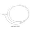 GOOHOCHY 4 mm White Nylon Basketball Net Lacing Cord view 2