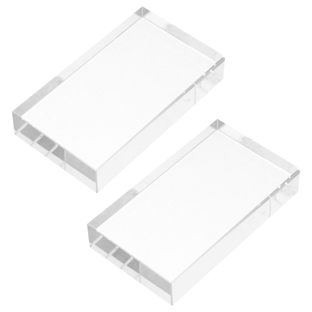 Physics Optical Lenses for Physics Classes, 2 pcs.