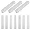 CAXUSD Party Plastic Pencil Caps, 200 Count, Transparent view 1