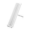 CAXUSD Party Plastic Pencil Caps, 200 Count, Transparent view 2