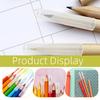 CAXUSD Party Plastic Pencil Caps, 200 Count, Transparent view 3