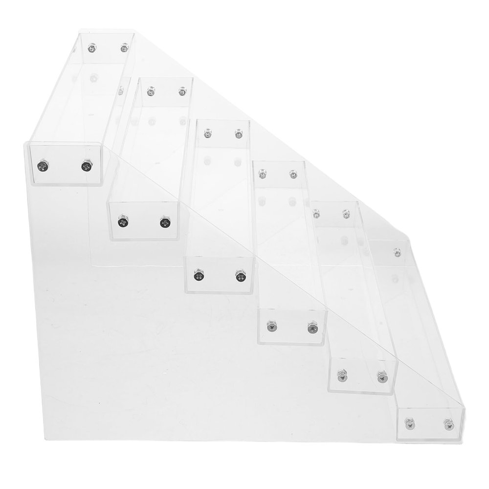 GOOHOCHY Clear Acrylic Card Stand, Multifunctional Trading Card Display Organizer