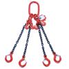 Alfa Logistik 4-Leg Chain Sling, 13 mm x 1 m, with Clevis Hooks and Shortening Hooks, Grade 8 view 1