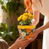 Puzzle Planter Keepsake Flower Pot Decor view 3