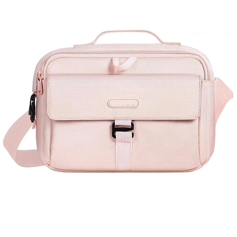 Messenger-Style Crossbody Camera Bag for DSLR and Mirrorless Cameras, Air Blue