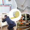 10 m Self-Adhesive Fire-Resistant Fiberglass Pipe Insulation view 4