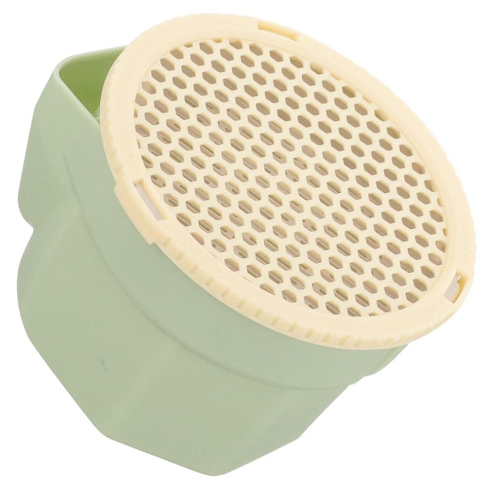 SHINEOFI Plastic Hydroponic Cat Grass Double-Chamber Planter