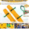 FENGSSLL Electrical Insulating Blanket, 400 V/10 kV, with Insulated Clips, 0.4 kV, 39 3/8 x 78 3/4 in (100 x 200 cm) view 2