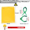 FENGSSLL Electrical Insulating Blanket, 400 V/10 kV, with Insulated Clips, 0.4 kV, 39 3/8 x 78 3/4 in (100 x 200 cm) view 4