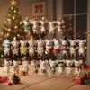 Mouse Advent Calendar 2025, 24-Day Countdown Calendar with 24 Flat 2D Acrylic Mouse Ornaments view 2