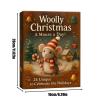 Mouse Advent Calendar 2025, 24-Day Countdown Calendar with 24 Flat 2D Acrylic Mouse Ornaments view 3