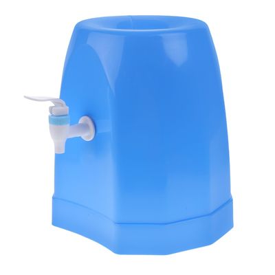 Blue Plastic Water Dispenser Stand for Tabletop Water Jugs