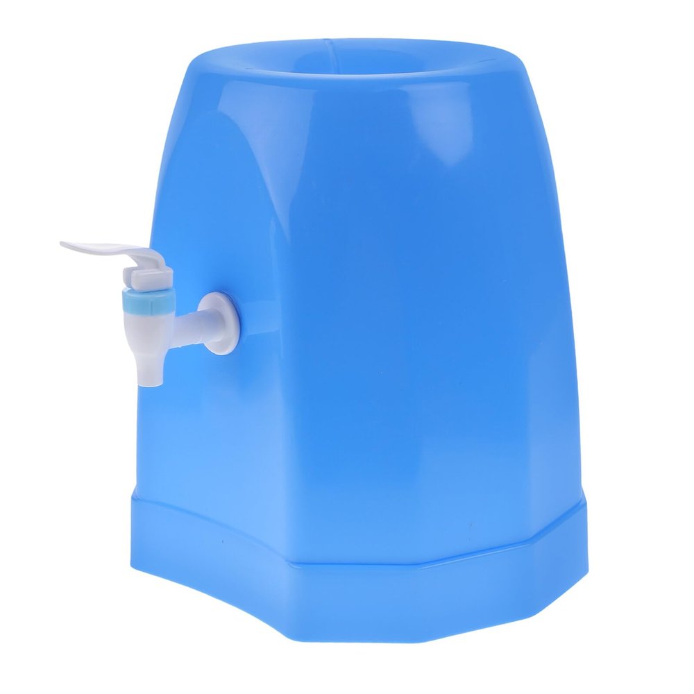 Blue Plastic Water Dispenser Stand for Tabletop Water Jugs