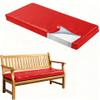 WLXFF Leather Bench Cushion, Replacement Foam Seat Pad, Washable Removable Cover, No. 1, 100 x 45 x 5 cm view 1