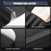 Self-Adhesive Faux Leather Repair Patch, Black, 15.7 x 196.9 in view 4