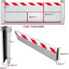 Flood Protection Barrier for Garage, 350 x 100 cm Aluminum Flood Barrier, Reusable Door and Garage Door Water Barrier view 2