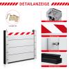 Flood Protection Barrier for Garage, 350 x 100 cm Aluminum Flood Barrier, Reusable Door and Garage Door Water Barrier view 3