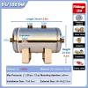 Generic 5 L Horizontal Stainless Steel High-Pressure Air Tank Kit view 2
