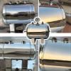 Generic 5 L Horizontal Stainless Steel High-Pressure Air Tank Kit view 3