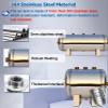 Generic 5 L Horizontal Stainless Steel High-Pressure Air Tank Kit view 4