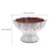 PLAFOPE Large Round Red Sand Planter in Retro Style for Succulents view 2